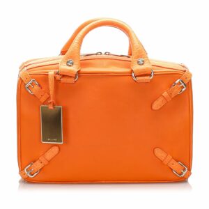 Celine Leather Satchel (SHG-12209)