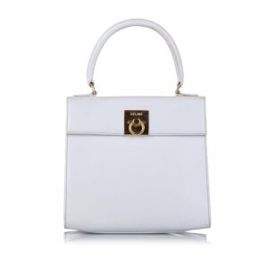 Celine Leather Satchel (SHG-11361)