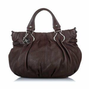 Celine Leather Satchel (SHG-20440)