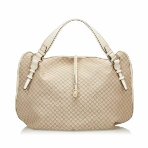Celine Macadam Bittersweet Canvas Handbag (SHG-18617)