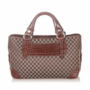 Celine Macadam Boogie Canvas Handbag (SHG-20799)