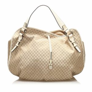 Celine Macadam Canvas Hobo Bag (SHG-12675)