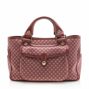 Celine Macadam Canvas Logo Tote (SHF-12781)