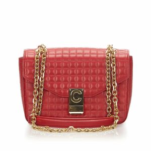 Celine Medium C Quilted Leather Bag (SHG-18692)