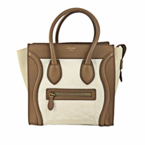 Celine Leather Micro Luggage Tote (SHG-13835)
