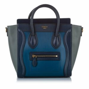 Celine Nano Luggage Leather Satchel (SHG-19787)