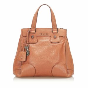 Celine Orlov Leather Satchel (SHG-17412)