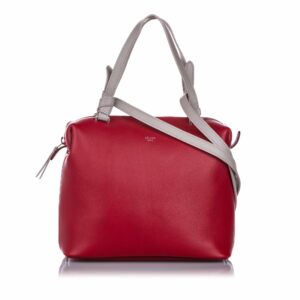 Celine Small Soft Cube Leather Satchel (SHG-17430)
