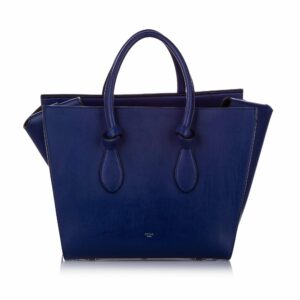 Celine Leather Small Tie Tote  (SHG-10316)