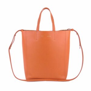 Celine Leather Small Vertical Cabas Tote (SHG-11964)
