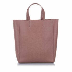 Celine Leather Small Vertical Cabas Tote (SHG-14751)