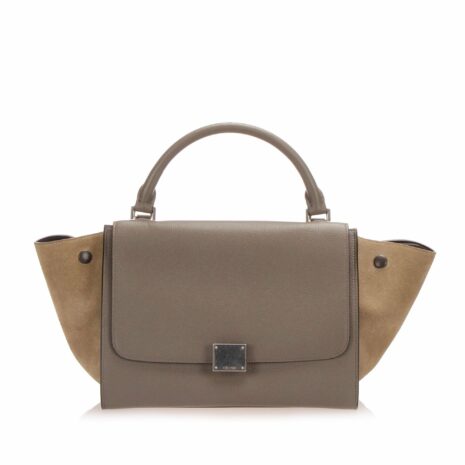 Celine-Trapeze-Leather-Satchel_129773_front_0_parent