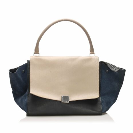 Celine-Trapeze-Tricolor-Leather-Handbag_126237_front_0_parent