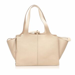 Celine Trifold Leather Handbag (SHG-10389)