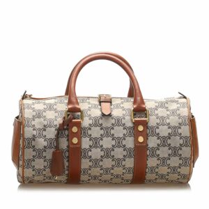 Celine Triomphe Canvas Handbag (SHG-15258)