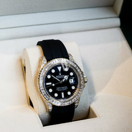 Yacht-Master 42 Baguette Diamond Bezel Men's Watch 226668TBR 226668TBR-0002