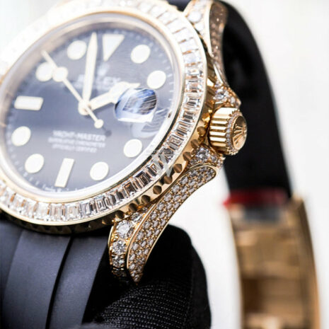  Yacht-Master 42 Baguette Diamond Bezel Men's Watch 226668TBR 226668TBR-0002