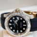  Yacht-Master 42 Baguette Diamond Bezel Men's Watch 226668TBR 226668TBR-0002