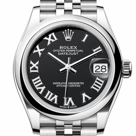  Datejust 31 Black Roman Jubilee Ladies Watch 278240 278240-0002