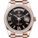  Day-Date 36 Eisenkiesel Dial Diamond Bezel 18K Everose Gold President Watch 128345RBR