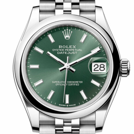  Datejust 31 Green Dial Jubilee Ladies Watch 278240 278240-0012