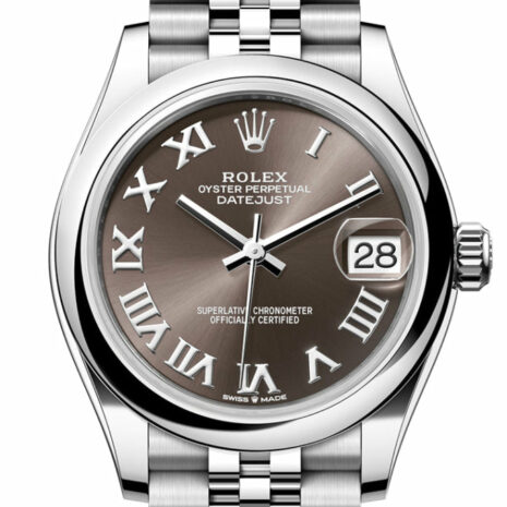  Datejust 31 Brown Roman Dial Jubilee Ladies Watch 278240 278240-0016