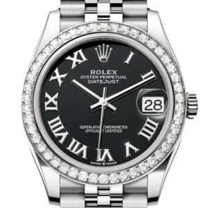 Datejust 31 Black Roman Dial Jubilee Ladies Watch 278384RBR 278384RBR-0002