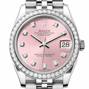 Datejust 31 Pink Diamond Dial Jubilee Ladies Watch 278384RBR 278384RBR-0036
