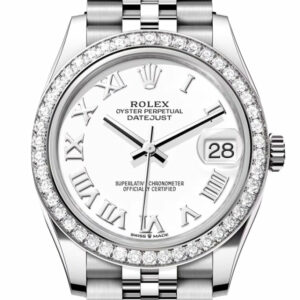 Datejust 31 White Roman Dial Jubilee Ladies Watch 278384RBR 278384RBR-0014