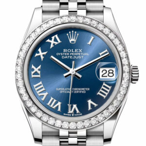 Datejust 31 Blue Roman Dial Jubilee Ladies Watch 278384RBR 278384RBR-0037