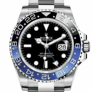 GMT-Master II Batman Black and Blue Bezel Men's Watch 126710BLNR 126710