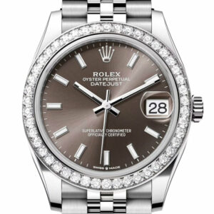 Datejust 31 Dark Grey Dial Jubilee Ladies Watch 278384RBR 278384RBR-0020