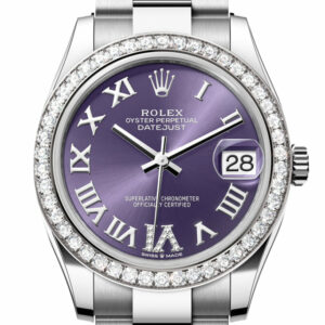 Datejust 31 Aubergine Roman Dial Ladies Watch 278384RBR 278384RBR-0029