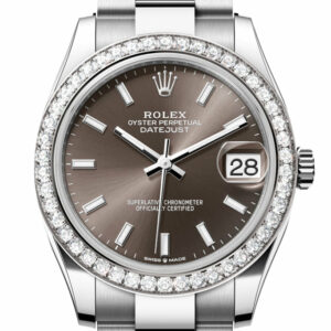 Datejust 31 Dark Grey Dial Ladies Watch 278384RBR 278384RBR-0019