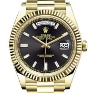 Day-Date 40mm 18K Yellow Gold Diamond Men's President Watch 228238