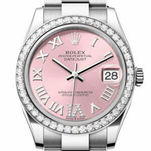 Datejust 31 Pink Roman Diamond Dial Ladies Watch 278384RBR 278384RBR-0027