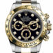  Daytona 40 Black Dial Two Tone Oyster Men's Watch 116503