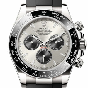  Daytona 40 Steel and Black Dial White Gold Mens Watch 126519LN