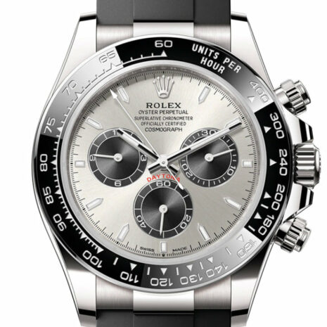  Daytona 40 Steel and Black Dial White Gold Mens Watch 126519LN