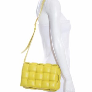 Bottega Veneta Citrine Cassette Handbag