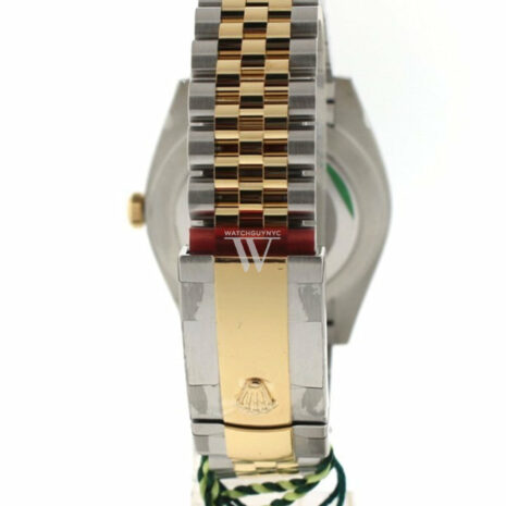  Datejust 31 Silver Dial Diamond Bezel 18K Gold Two Tone Jubilee Ladies 178343 Watch