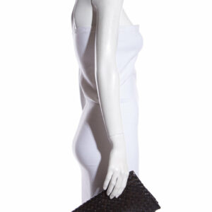 Bottega Veneta Vintage Black Scarab Beatle Clutch