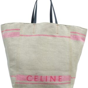 Céline Cabas Phantom Large Multicolor Canvas Tote