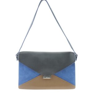 Céline Diamond Medium Color Block Suede & Leather Bag Multi-color Suedexleather Shoulder Bag