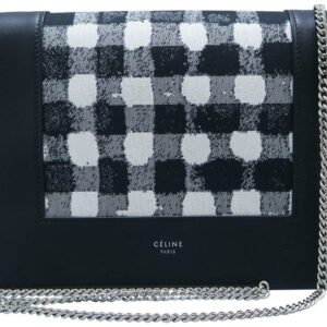 Céline Frame Black Calfskin Leather Cross Body Bag