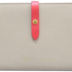 Céline Light Grey Calfskin Leather Clutch