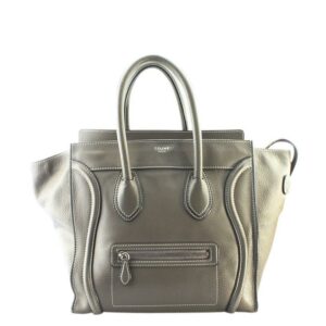 Céline Luggage Brown Leather Tote