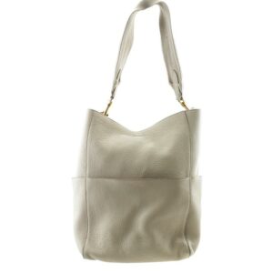 Céline Sangle Beige Leather Tote