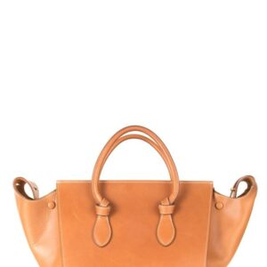 Céline Tie Mini Tote Tan Leather Shoulder Bag