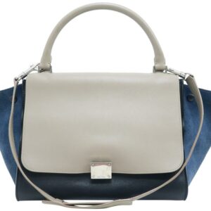 Céline Trapeze Medium Multi-color Calfskin Satchel